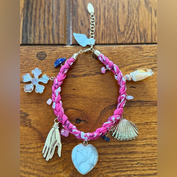🆕 Free People Sky Charm Anklet - New With Tags - Picture 3 of 9